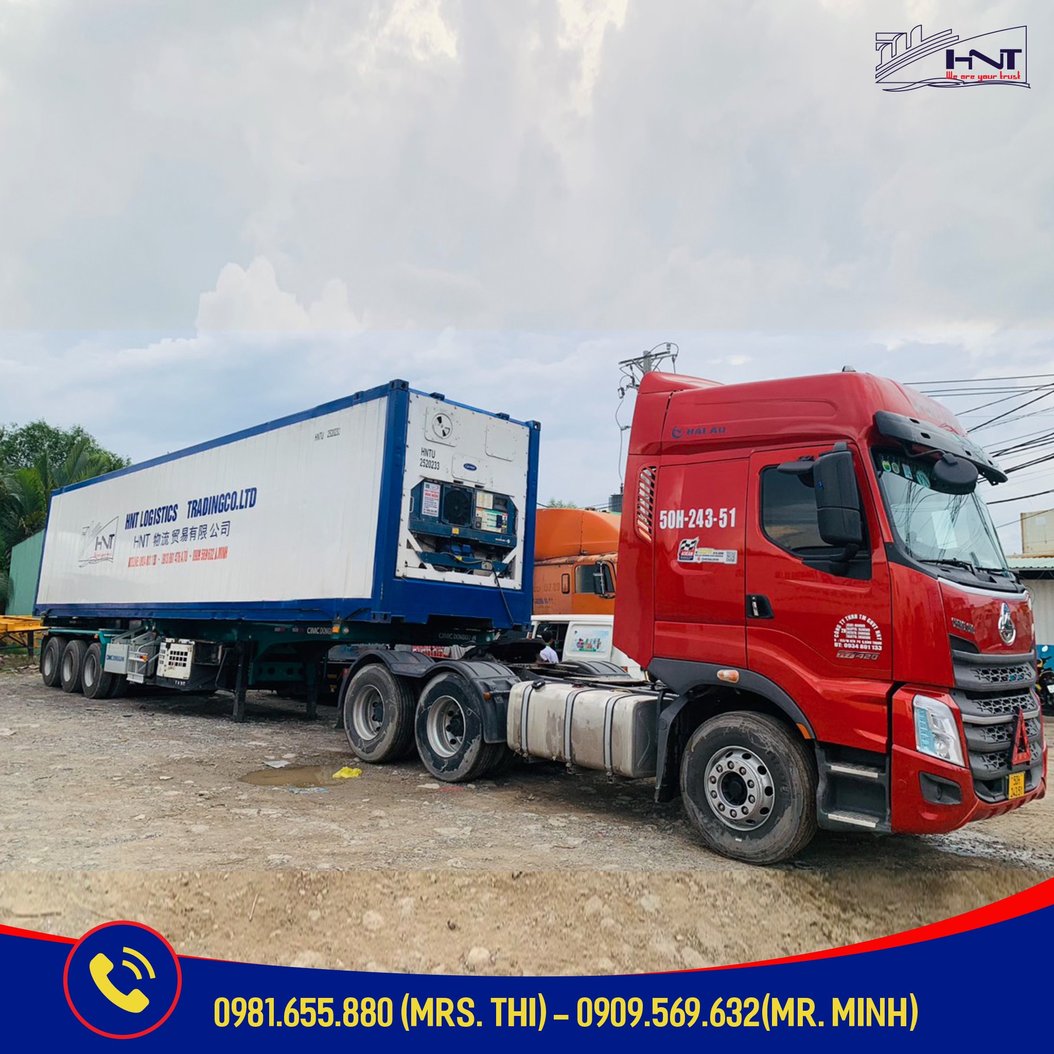 HNT Company belonging to the top of the field of freight forwarding in Ho Chi Minh city