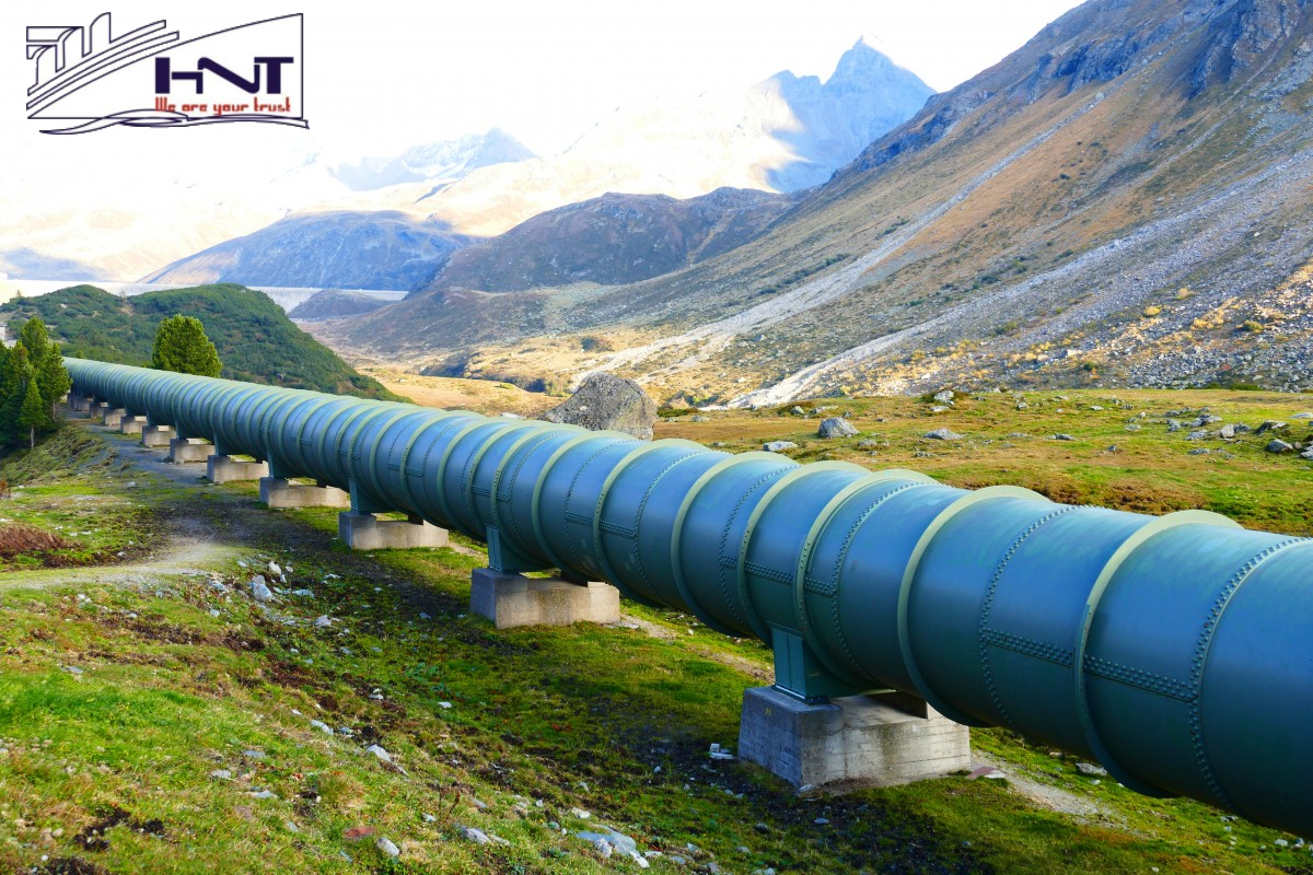 Vận tải đường ống chuyên được sử dụng để vận chuyển khí, gas...
