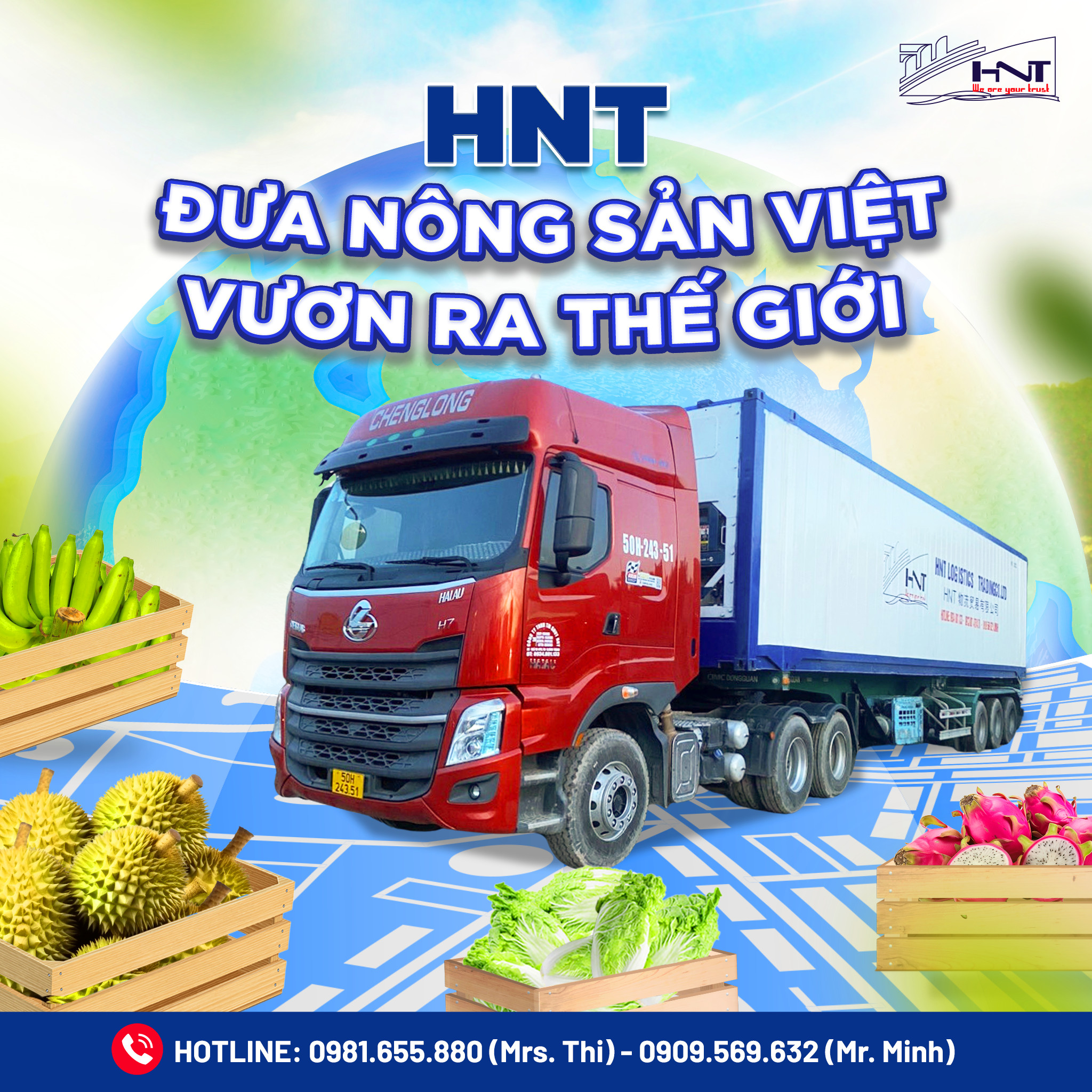 HNT Logistics có quy trình vận chuyển và xuất khẩu nghiêm ngặt.